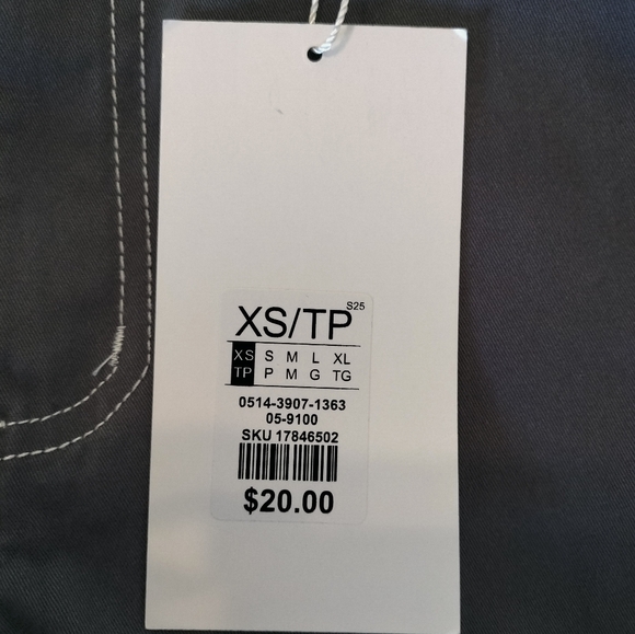 NWT Women's Refuge Gray cargo rocker pants size XS Grunge, Skateboard, Hippie - Picture 12 of 15